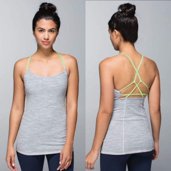 lululemon athletica Tops - Lululemon Dancing Warrior Strappy Luon Yoga Tank